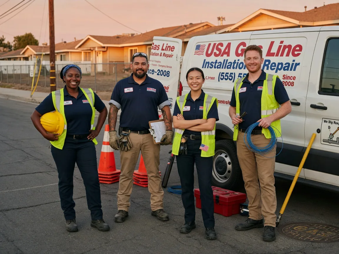 Gas Line Installation company in Reddell, LA